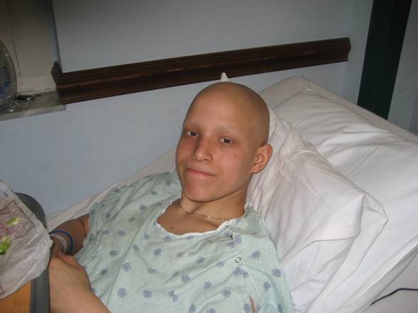 Alberto in the hospital.